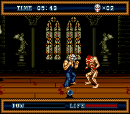 Скриншот игры Splatterhouse 3
